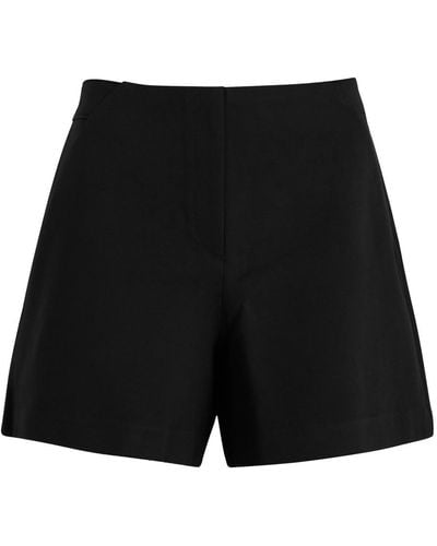 Spanx Perfect Stretch-Jersey Shorts - Black