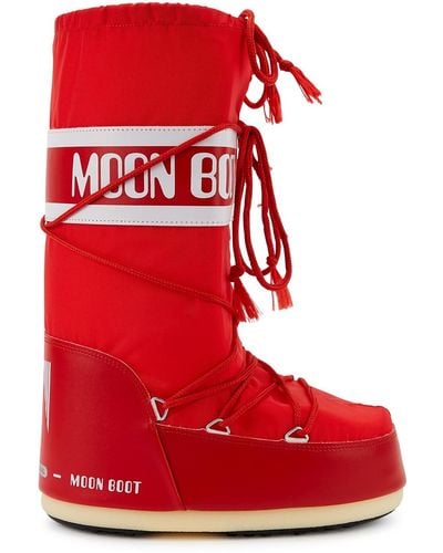 Moon Boot Classic High - Red