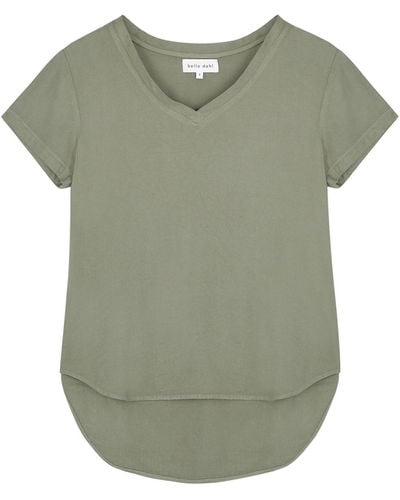 Bella Dahl Rayon T-Shirt - Green
