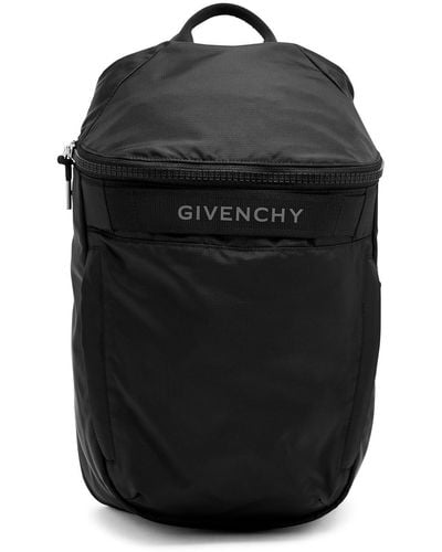 Givenchy G-trek Logo-print Nylon Backpack - Black