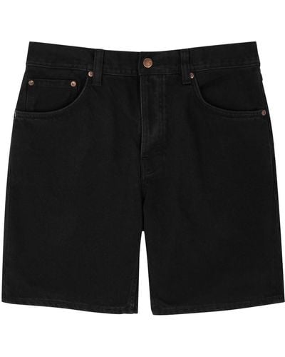 Nudie Jeans Seth Denim Shorts - Black