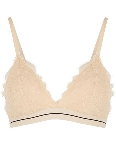 Love Stories Darling Almond Lace Bra - Natural