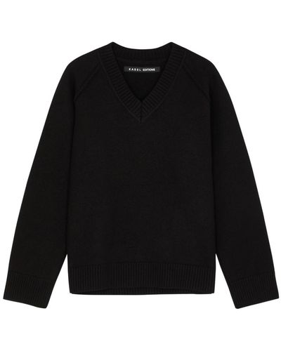 Kassl Wool Sweater - Black