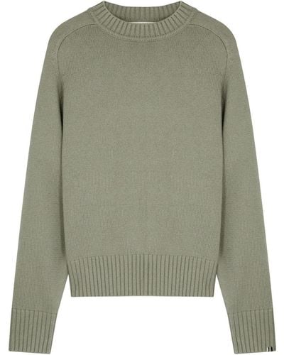 Extreme Cashmere N°123 Bourgeois Cashmere Jumper - Green