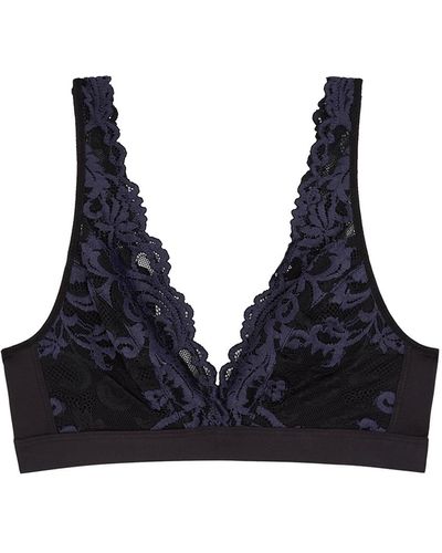 Wacoal Instant Icon Lace Soft-Cup Bra - Black