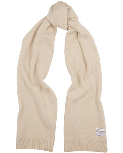 COLORFUL STANDARD Wool Scarf - Natural
