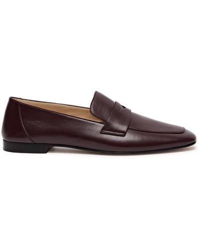 Le Monde Beryl Soft Leather Loafers - Brown