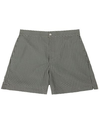 CHE Sintra Printed Shell Swim Shorts - Grey