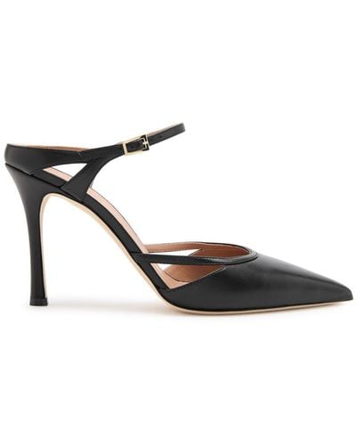 Malone Souliers Yola 90 Leather Mules - Black