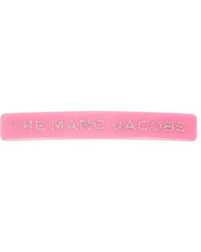 Marc Jacobs Crystal-Embellished Hair Clip - Pink