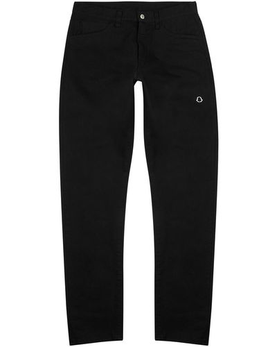 Moncler Genius 7 Moncler Frgmt Straight-leg Jeans - Black