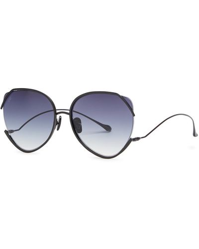 For Art's Sake Wonderland Butterfly-frame Sunglasses - Blue