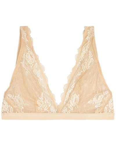 Wacoal Lace Perfection Soft-Cup Bra - Natural