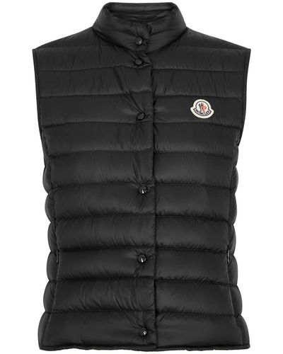 Moncler Liane Quilted Shell Gilet - Black