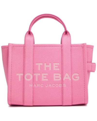 Marc Jacobs The Tote Small Leather Tote - Pink