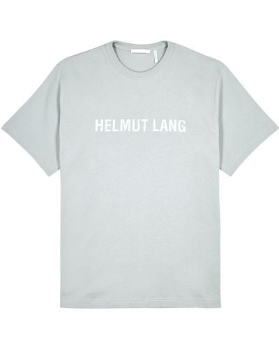 Helmut Lang Outerspace Logo-print Cotton T-shirt - White