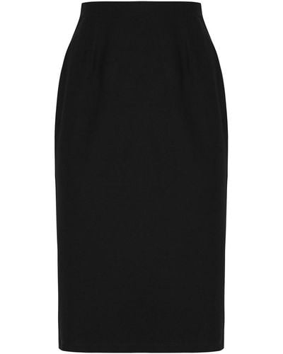 Eileen Fisher High-Waisted Pencil Skirt - Black