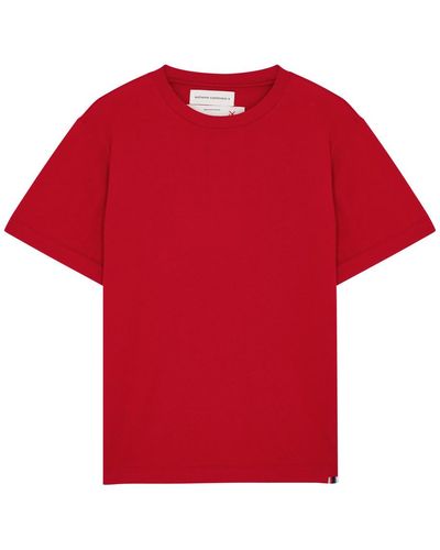 Extreme Cashmere N°268 Cuba Cotton-blend T-shirt - Red