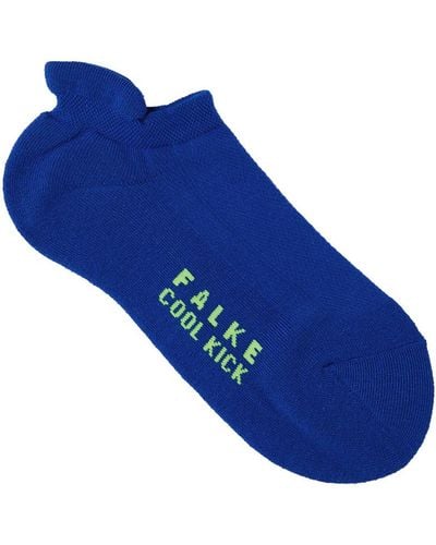 FALKE Cool Kick Jersey Sneaker Socks - Blue