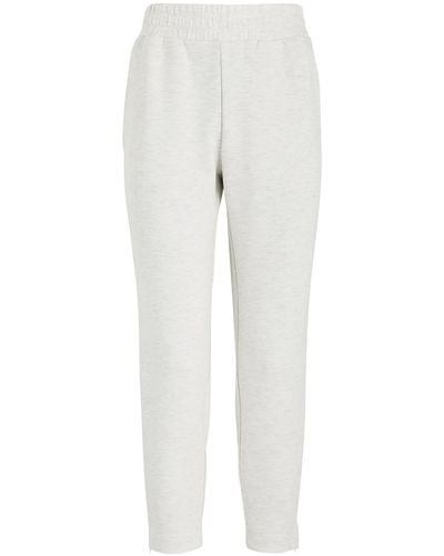 Varley The Slim Zip Stretch-Jersey Sweatpants - Gray