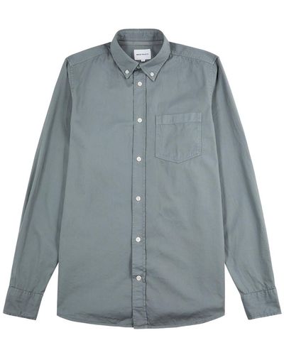 Norse Projects Anton Cotton-twill Shirt - Blue