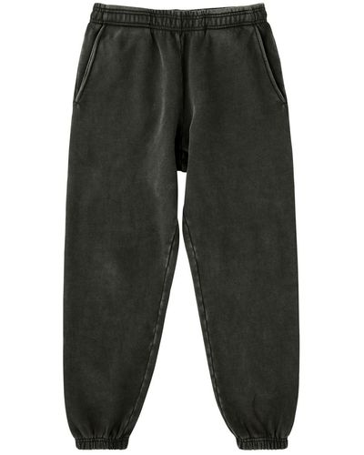 Entire studios Faded Cotton Sweatpants - Gray