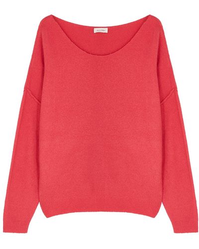American Vintage Damsville Knitted Sweater - Red