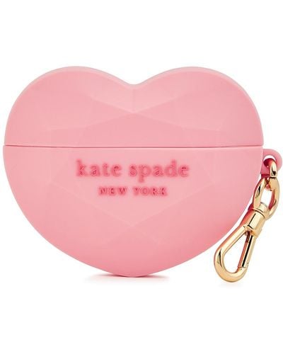 Kate Spade Candy Heart Rubberised Airpods Pro Case - Pink