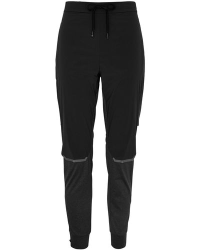 On Shoes Weather Stretch-Jersey Joggers - Black
