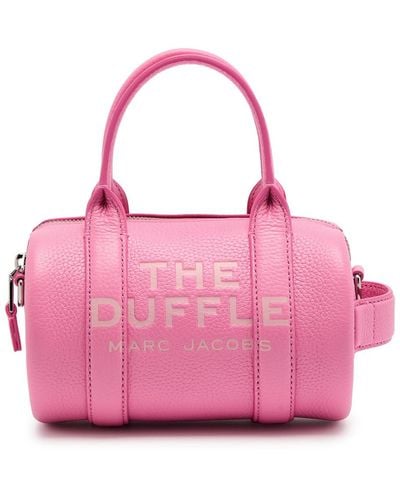 Marc Jacobs The Duffle Mini Leather Top Handle Bag - Pink