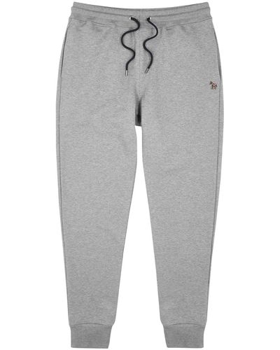 PS by Paul Smith Logo Cotton Sweatpants - Gray