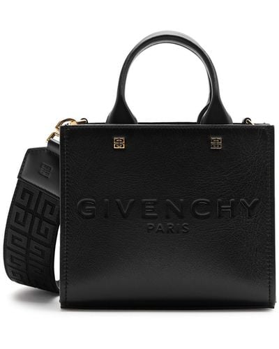Givenchy G Tote Mini Leather Cross-body Bag - Black