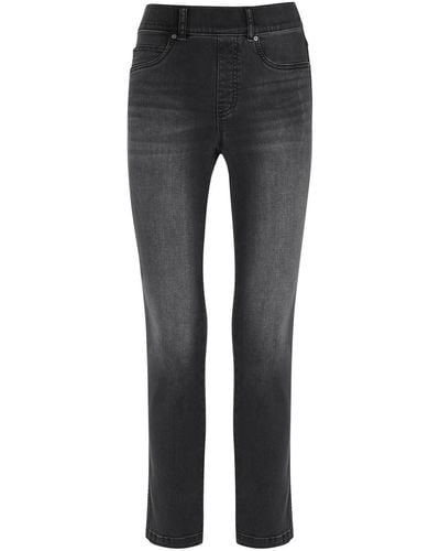 Spanx Slim-leg Jeans - Grey