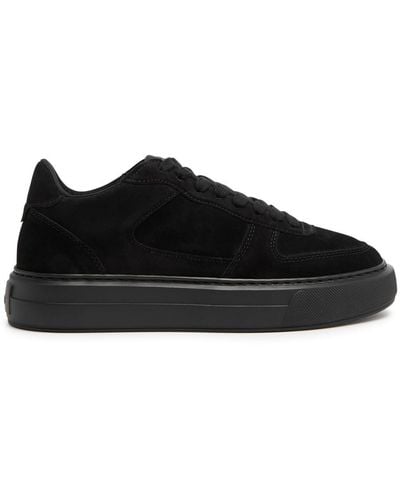 Cleens Court Panelled Trainers - Black