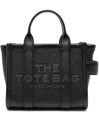 Marc Jacobs The Tote Mini Leather Tote - Black