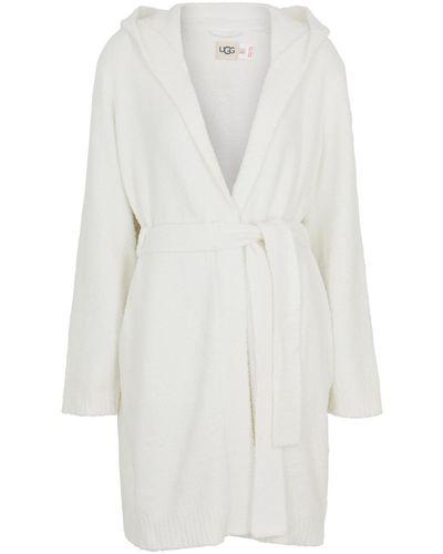 UGG Amari Fleece Robe - White