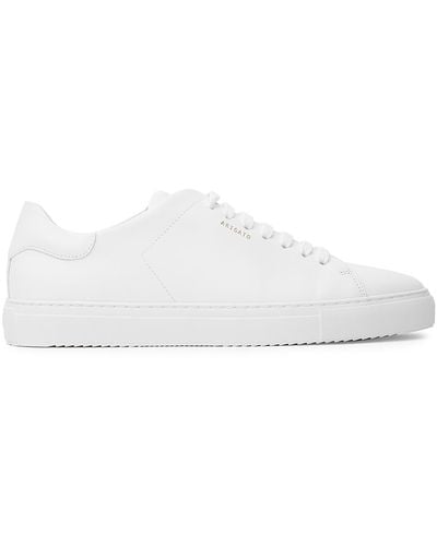 Axel Arigato Clean 90 Leather Trainers, Trainers, Designer Stamp - White