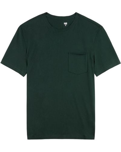 PAIGE Ramirez Cotton T-shirt - Green