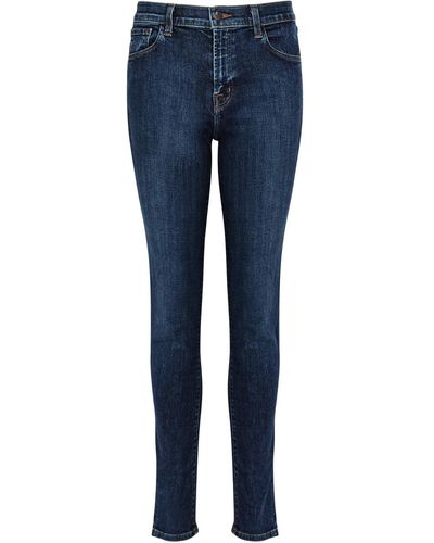 J Brand Ruby Slim-leg Jeans - Blue