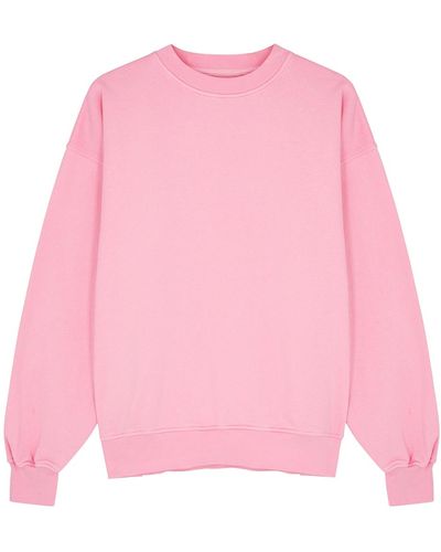 COLORFUL STANDARD Cotton Sweatshirt - Pink