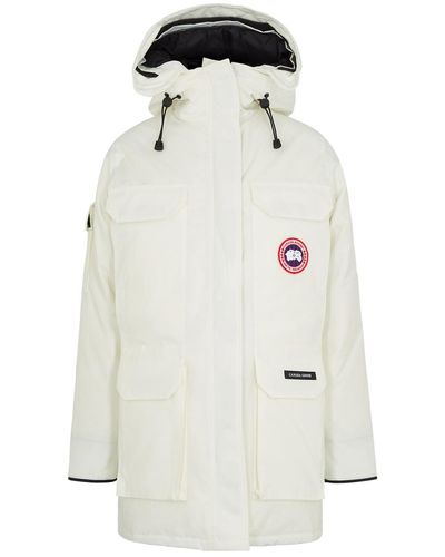 Canada Goose Expedition Reset Hooded Arctic-tech Parka - White