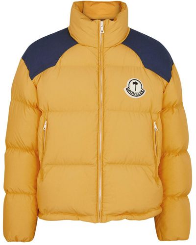 Moncler Genius 8 Moncler Palm Angels Nevis Quilted Shell Jacket - Orange