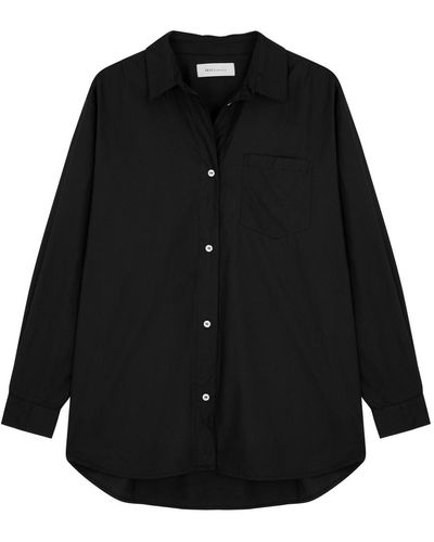 Skall Studio Edgar Cotton Shirt - Black