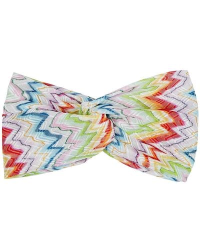 Missoni Zigzag Fine-knit Headband - Multicolor