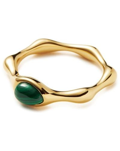 Missoma Embellished 18kt Gold Vermeil Ring - Metallic