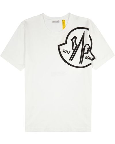 Moncler Genius 6 1017 Alyx 9sm Logo Cotton T-shirt - White
