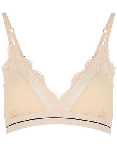 Love Stories Love Lace Almond Soft-Cup Bra - Natural