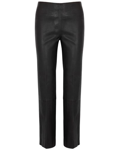 Day Birger et Mikkelsen Madisson Leather Trousers - Black