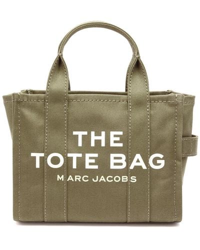 Marc Jacobs The Tote Small Canvas Tote - Metallic