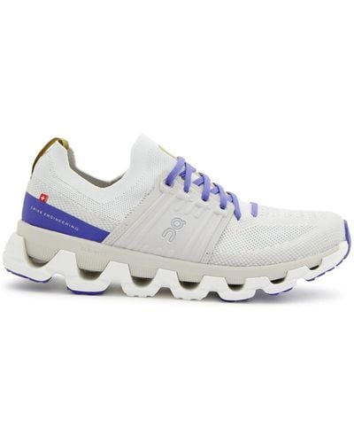 On Shoes Cloudswift 3 Panelled Mesh-knit Trainers - White